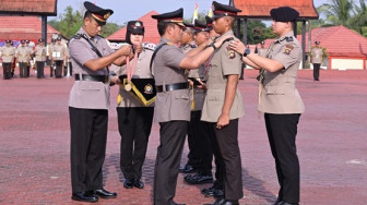 147 Bintara Jebolan SPN Polda Jambi Resmi Dilantik